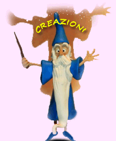 Mago Merlino Disney fatto a mano in Fimo